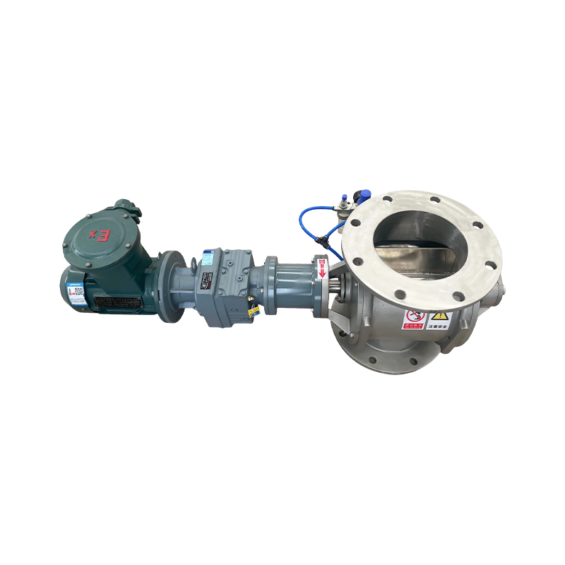 Purging/Air Swept Round Port Rotary Valve