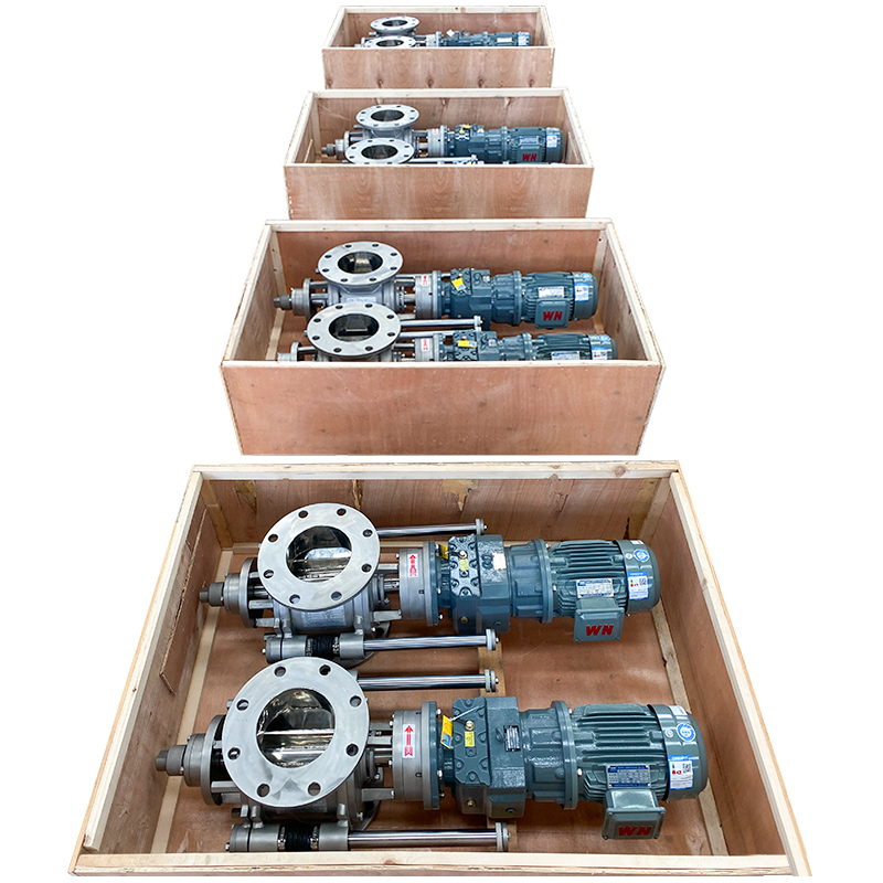 Sliding Rod Pull-Out Quick Cleaning Rotary Valve